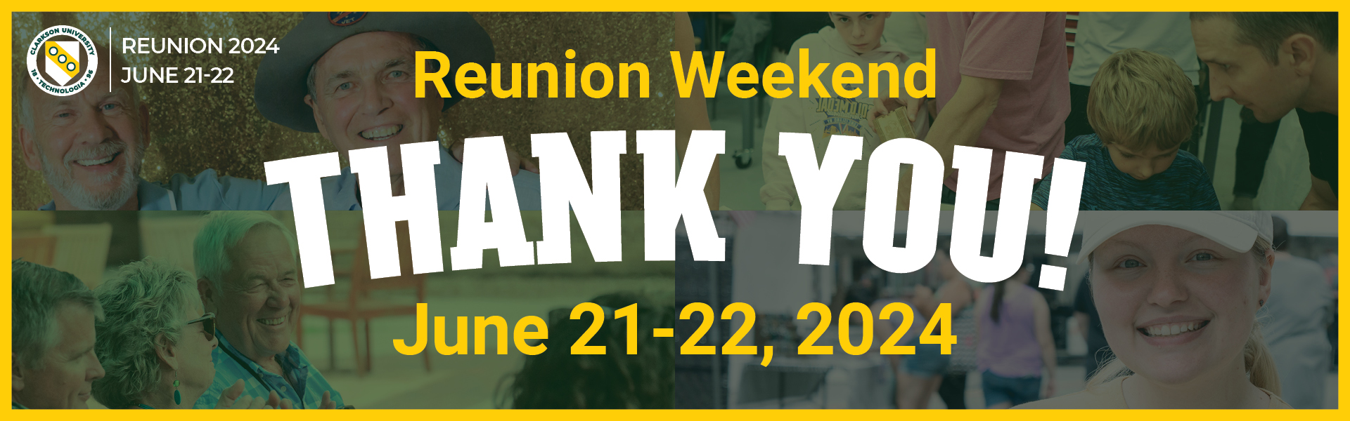 Thank you for coming to Reunion Weekend 2024!